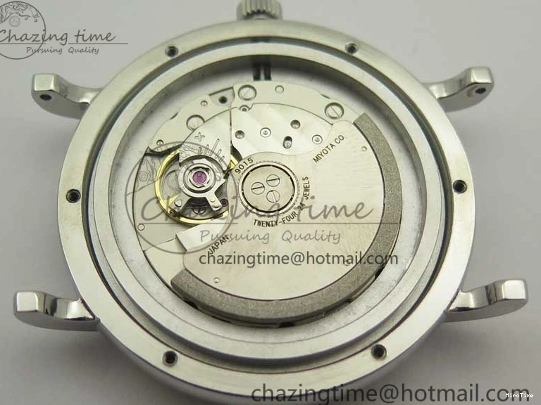 MIROTIME 1218 Portofino IW356501 SS V3 MK 1:1 Best Edition Blue Dial On SS Mesh Bracelet MIYOTA Timeless 7194